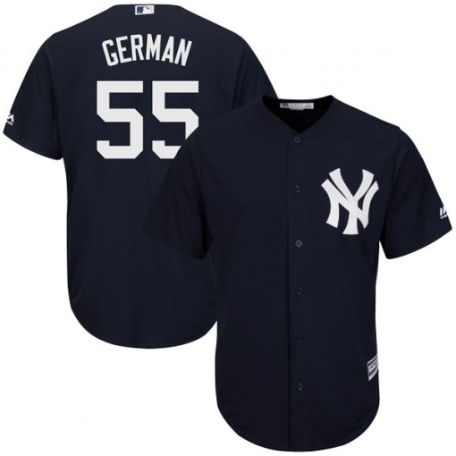 Yankees #55 Domingo German Navy Blue New Cool Base Stitched Youth MLB Jersey
